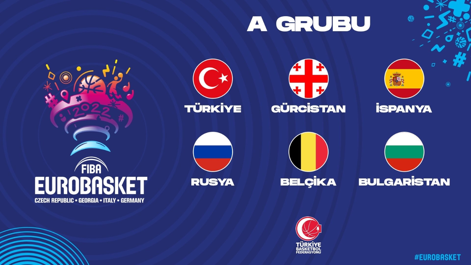 12 Dev Adam’ın 2022 Avrupa Şampiyonası maç takvimi belli oldu