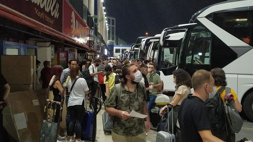 15 Temmuz Demokrasi Otogarı’nda bayram yoğunluğu