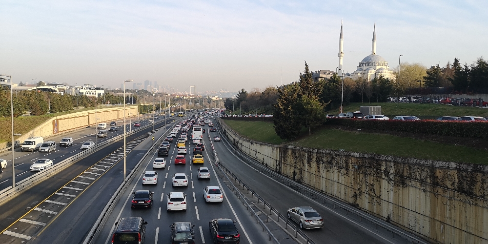 15 Temmuz Şehitler Köprüsü’nde trafik yoğunluğu