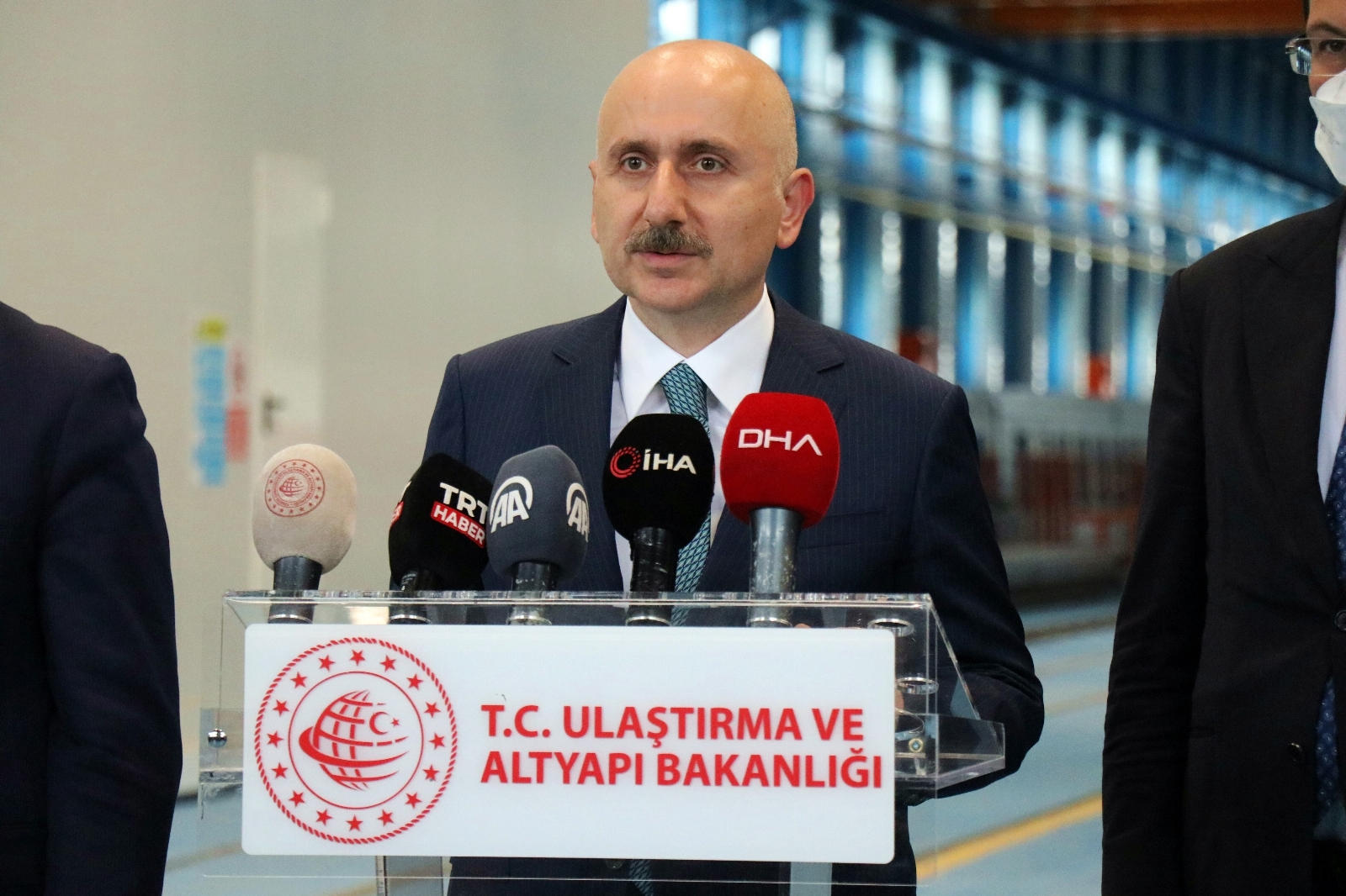 “160 kilometre hıza ulaşan Milli Elektrikli Treni bu yıl içerisinde milletimizin hizmetine sunacağız”