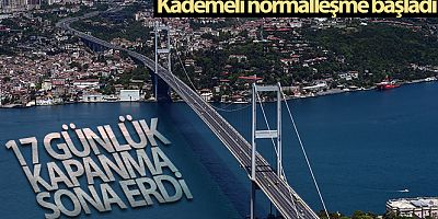 17 günlük tam kapanma süreci saat 05.00 itibarıyla sona erdi