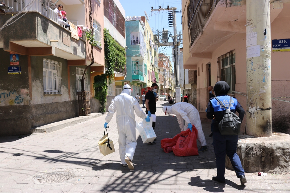 18 kişide korona virüs çıktı, 3 sokak karantinaya alındı
