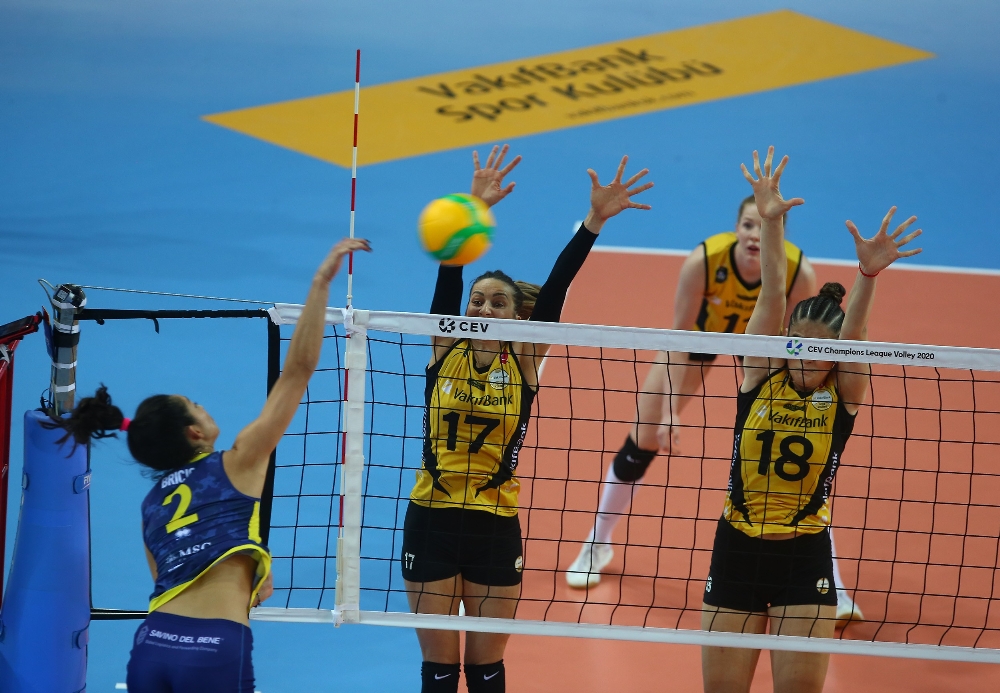 2020 Cev Kadınlar Şampiyonlar Ligi: Vakıfbank: 2 - Scandicci: 3