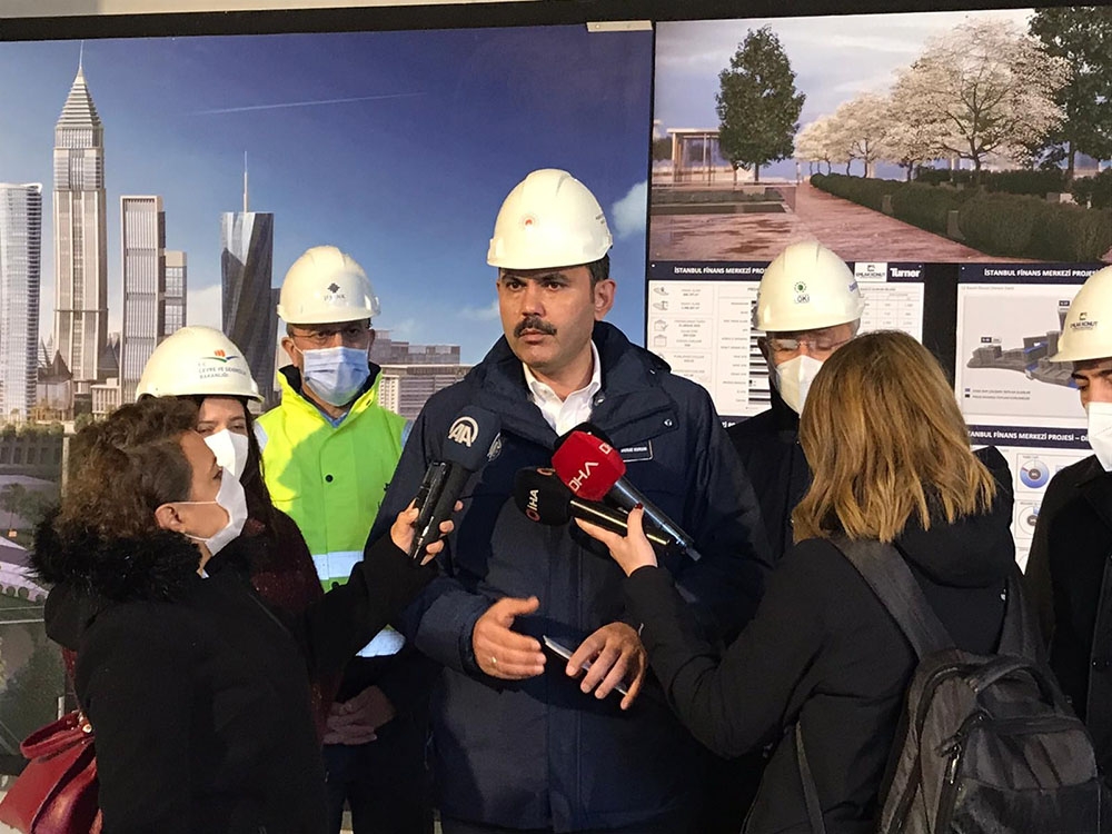 2021 yılı Aralık ayı itibariyle finans merkezi inşaatımızı tamamlamış olacağız