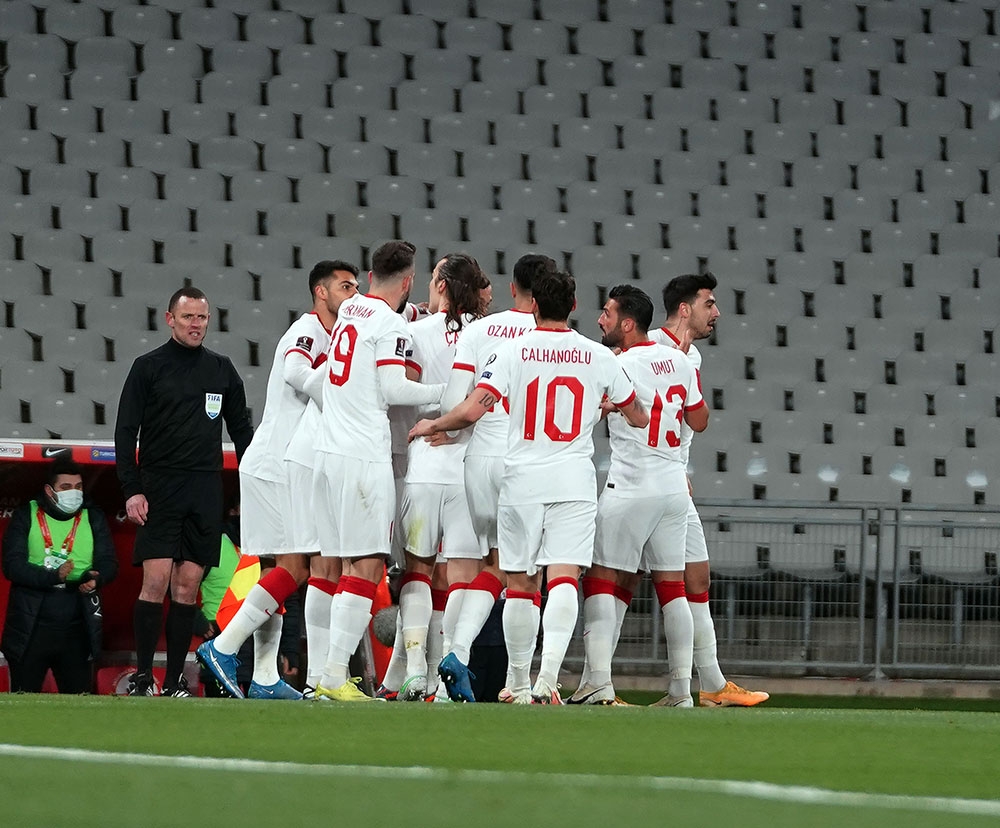 2022 FIFA Dünya Kupası Avrupa Elemeleri: Türkiye: 1 - Hollanda: 0 (Maç devam ediyor)