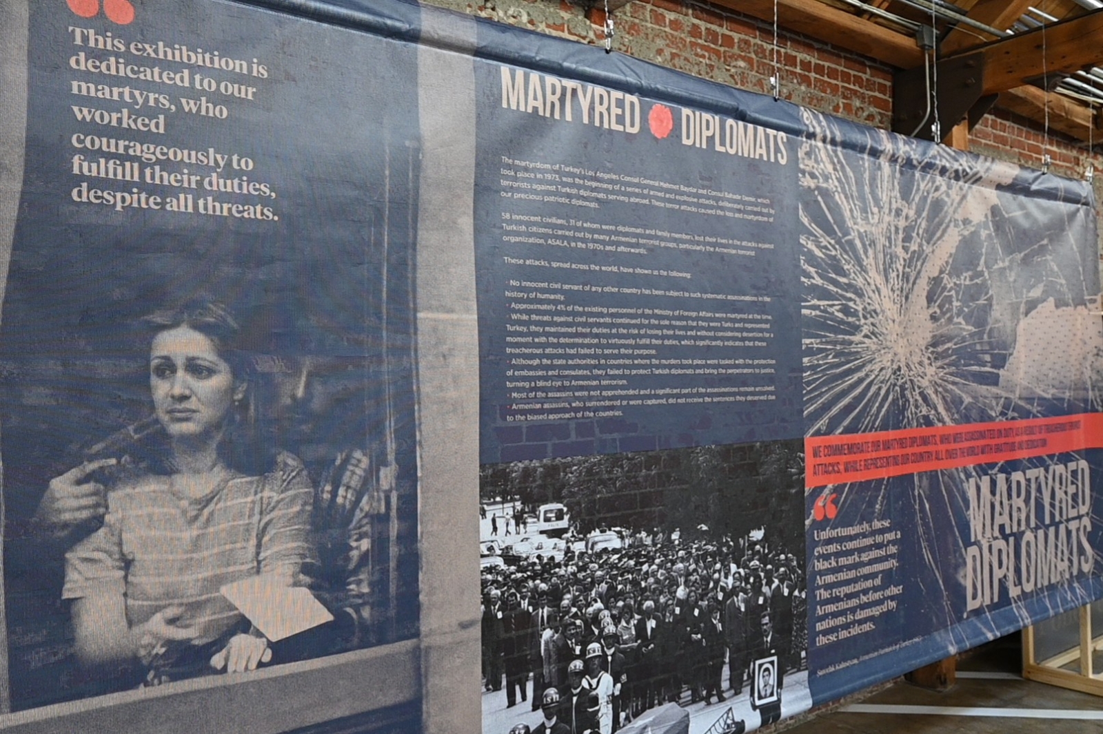 24 Nisan’da Los Angeles’ta ’Şehit Diplomatlar Sergisi’ açıldı