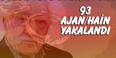 29 ilde büyük FETÖ operasyonu: 93 HAİN yakalandı…