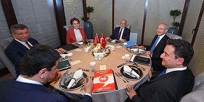 3 partiden ayrılık sinyali? 6'lı masa çatladı!