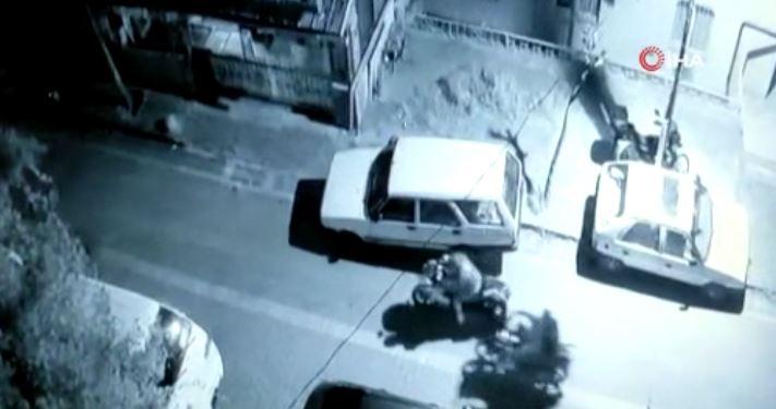 30 bin TL’lik motosikleti 1 dakikada böyle çaldılar