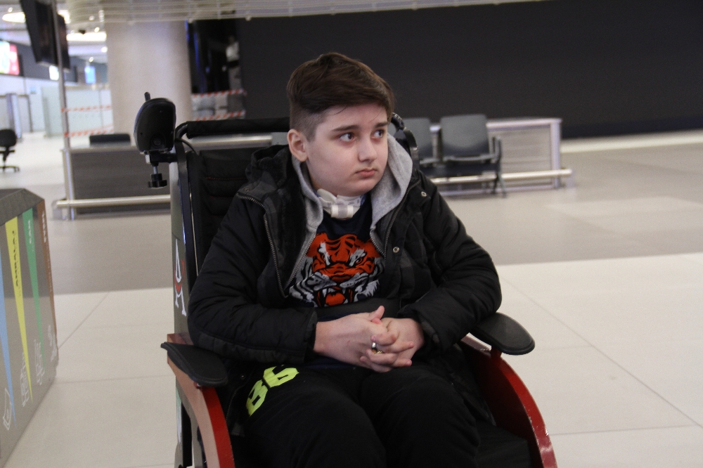 300’ün üzerinde ameliyat geçiren Kayra, korona virüs nedeniyle ABD’den döndü