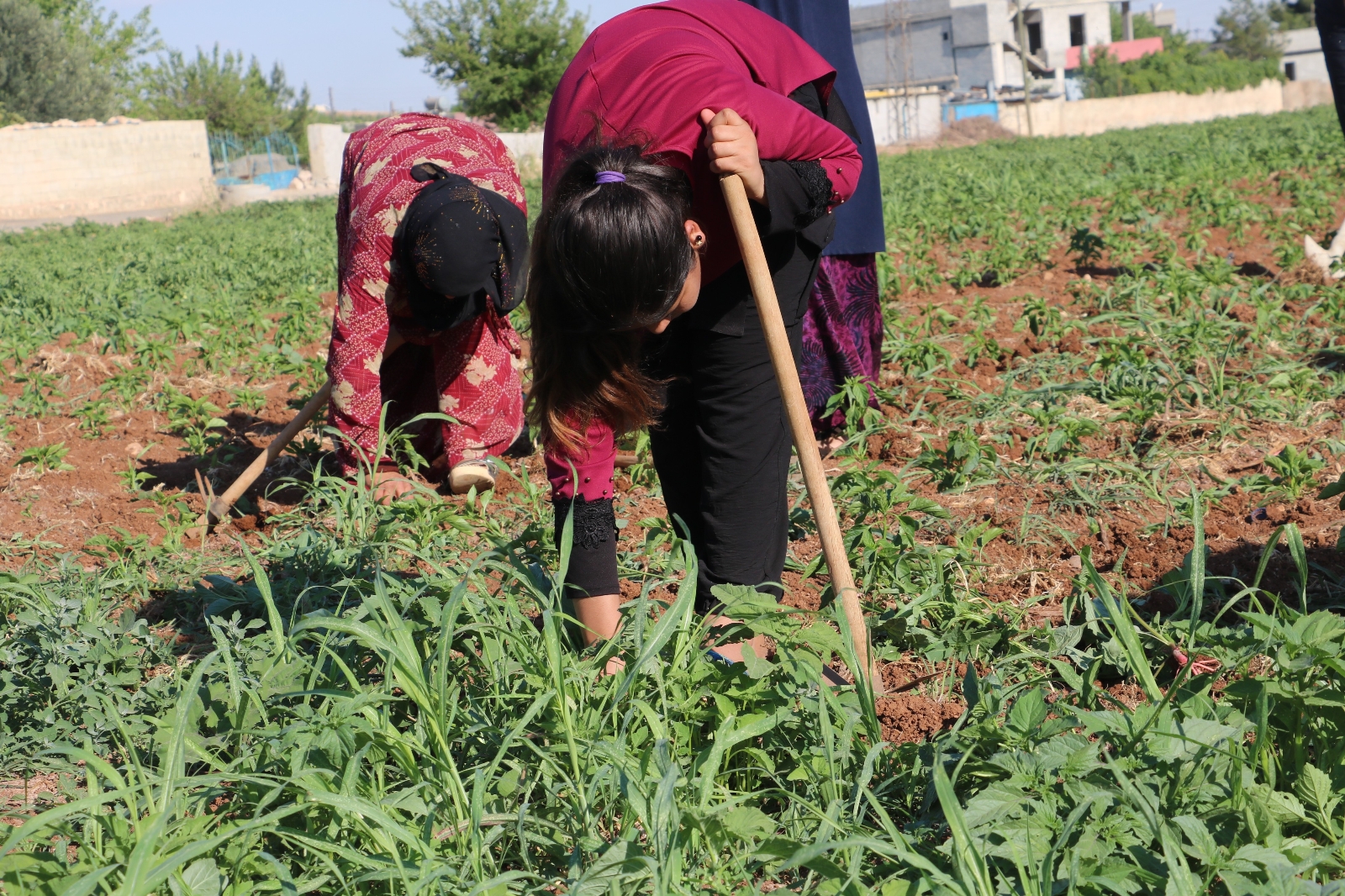 40 derece sıcakta zorlu mesai
