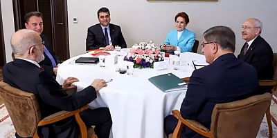 6'lı masa cumhurbaşkanı adayını ne zaman açıklayacak?