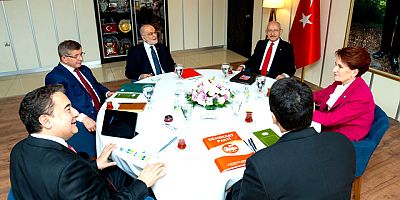 6'lı masa dokuzuncu kez toplandı! Ortak basın açıklaması yayınladılar