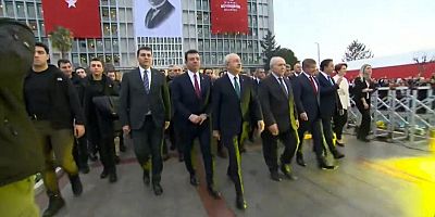 6'lı masa Saraçhane de yıkıldı.. Emniyet katılan kişi sayısını açıkladı
