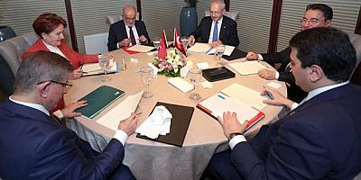 6'lı masadan bomba seçim planı! 'Sağ seçmen' engelini böyle aşacaklar