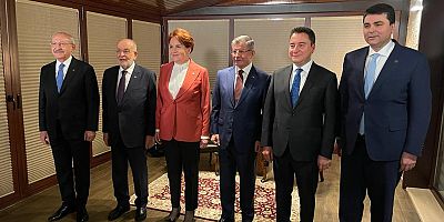 6 muhalefet liderinden yazılı ortak açıklama