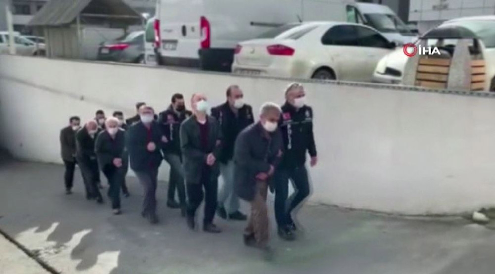 6’sı hücre evinde basılan 9 FETÖ’cü tutuklandı