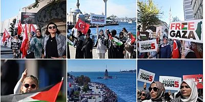 81 ilde 'Gazze İçin Sessiz Çığlık' etkinliği düzenlendi
