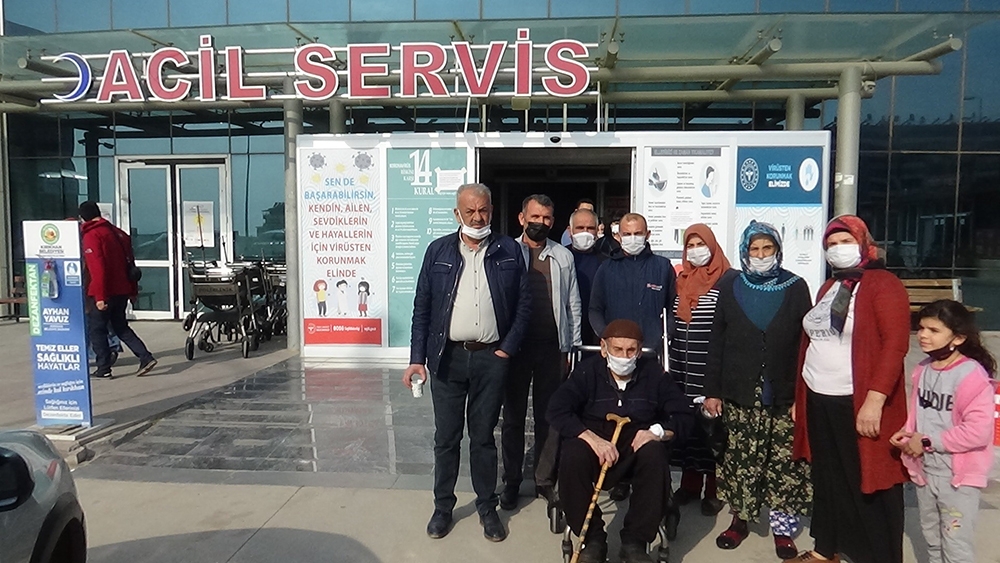 95 yaşındaki Hüseyin dede koronayı yendi
