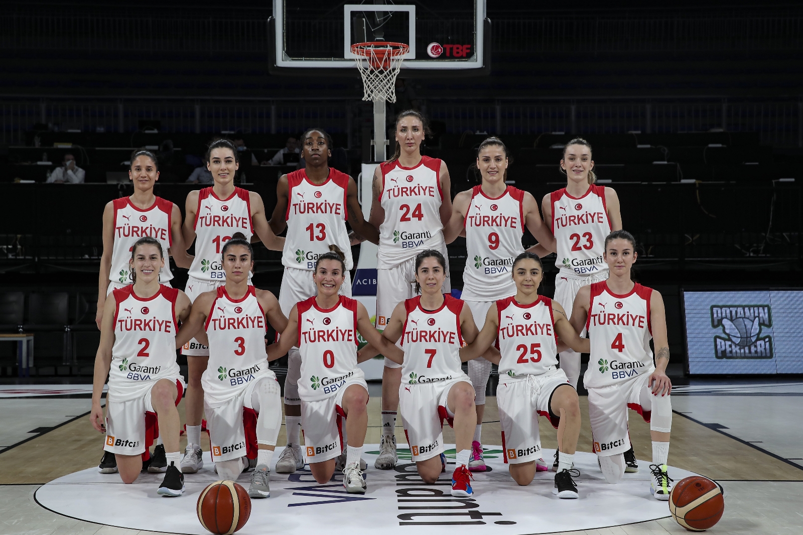 A Milli Kadın Basketbol Takımı, 2021 Avrupa Şampiyonası’nda parkeye çıkıyor