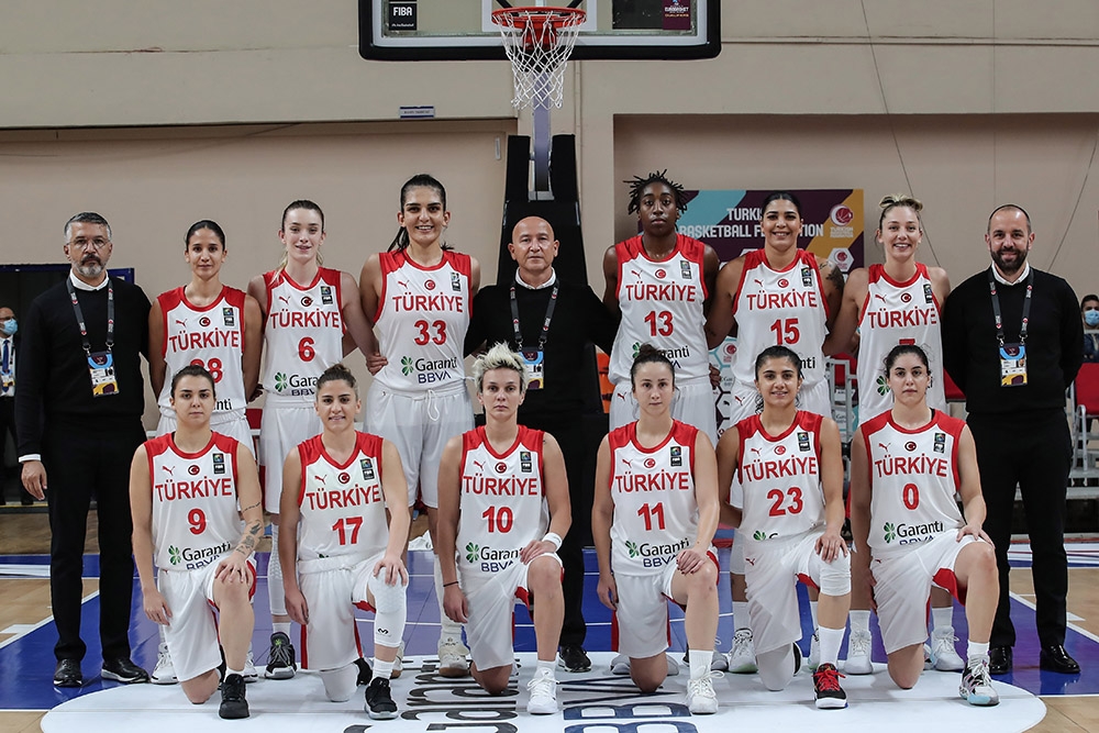 A Milli Kadın Basketbol Takımı, dünya sıralamasında 7. sırada