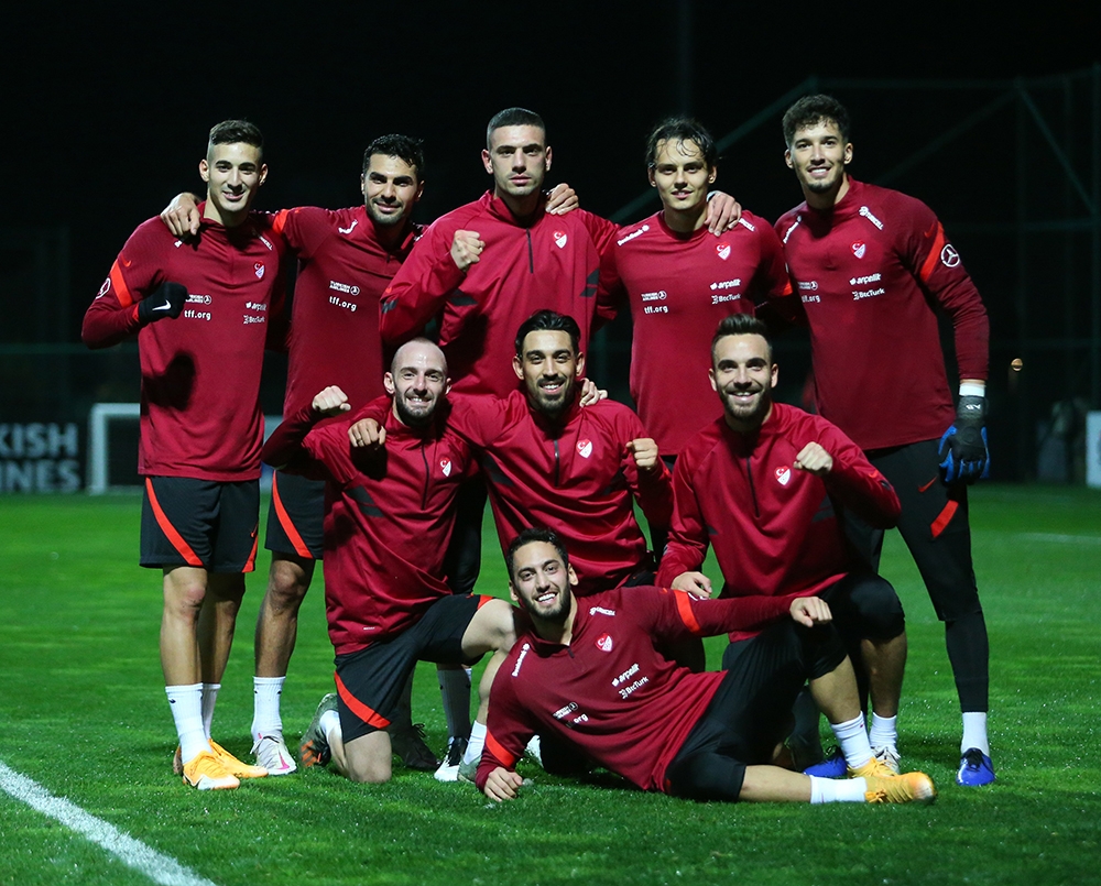 A Milli Takım, Rusya maçının hazırlıklarına başladı