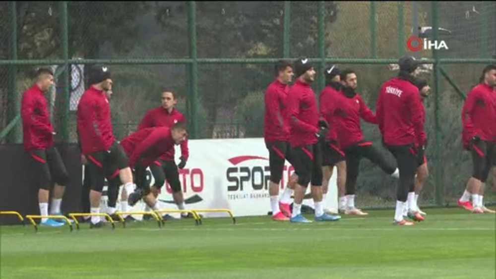 A Milliler Hollanda maçına hazır