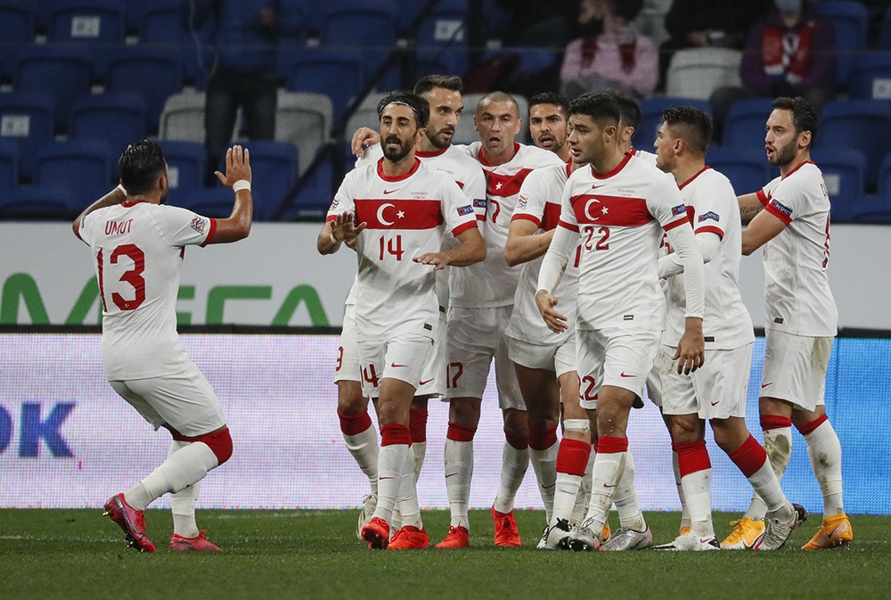 A Takımımız, Uluslar Ligi maçında Rusya ile 1-1 berabere kaldı