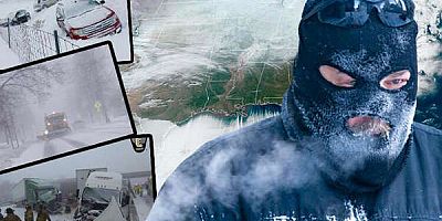  ABD’de ‘bomba siklonu’ alarmı! Sıcaklık 1 saat içinde düştü, 12 ölü!