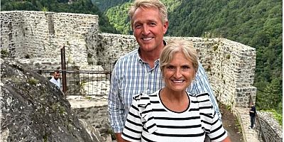 ABD'nin Ankara Büyükelçisi Jeff Flake ve eşi Karadeniz gezisinde