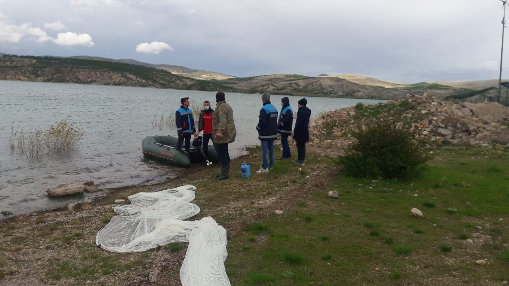 ABD uyruklu şahsın baraj gölüne bıraktığı balıklar bulunamadı