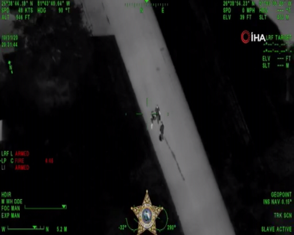 ABD’de polis helikopterine lazer tutan 3 kişi gözaltına alındı