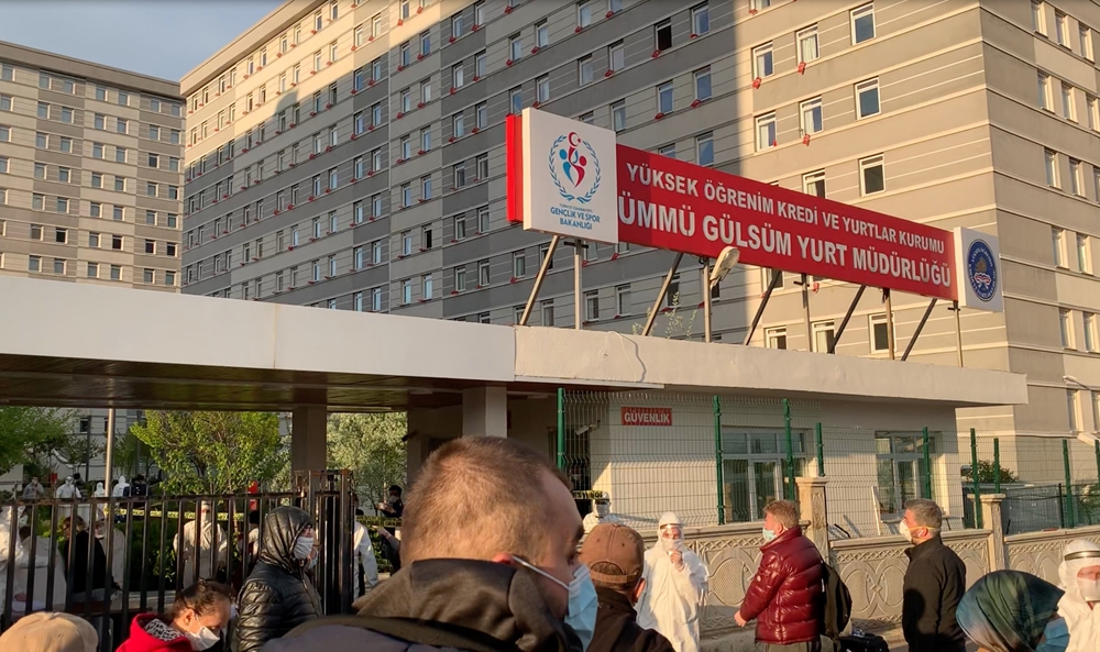 ABD’den Gaziantep’e getirilen genç, karantina günlerini anlattı