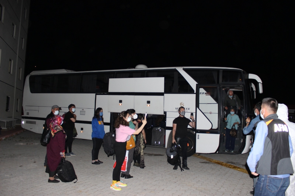 ABD’den gelen 349 Türk vatandaşı Burdur ve Isparta’ya yerleştirildi