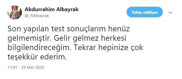 Abdurrahim Albayrak: 