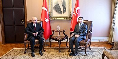 Adalet Bakanı Gürlek, MHP Genel Başkanı Bahçeli'yi ziyaret etti