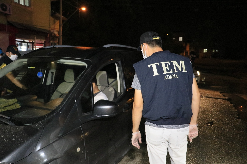 Adana’da drone destekli terör uygulaması