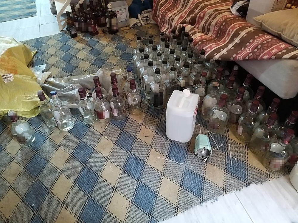Adana’da sahte içki operasyonu