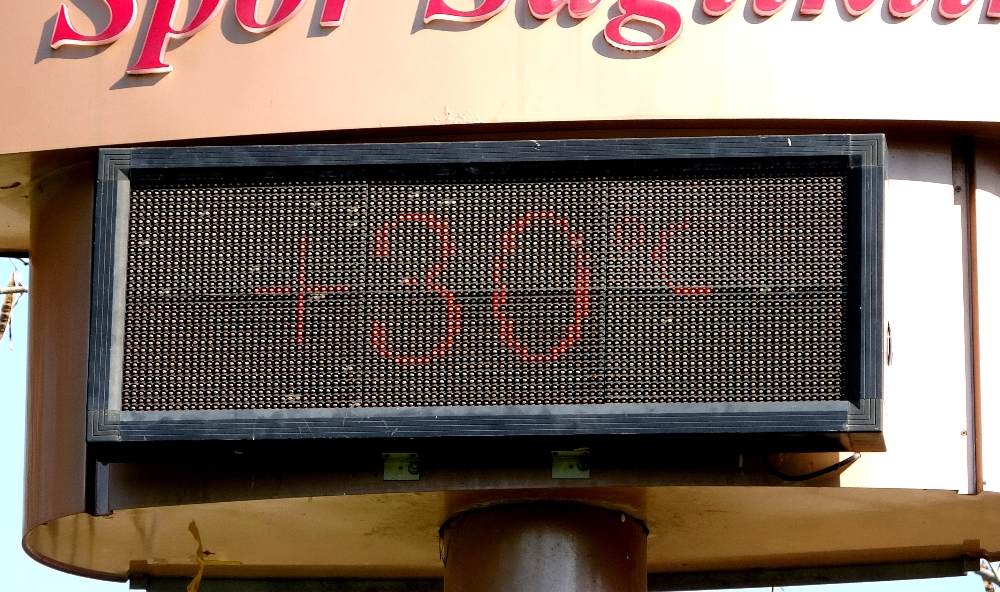Adana’da termometreler 30 dereceyi gösterdi