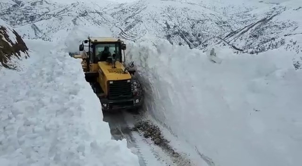 Adıyaman’da kar nedeniyle 484 yerleşim yerine ulaşılamıyor