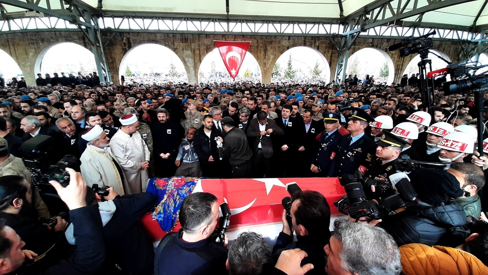 Adıyamanlı şehidi binler uğurladı