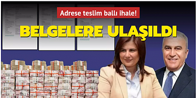 Adrese teslim ballı ihale! Özlem Çerçioğlu kuru iftira demişti! Belgelere ulaşıldı