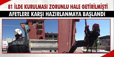 AFAD, belediyeleri afetlere karşı hazırlıyor..