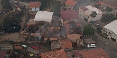 AFAD son durumu paylaştı: Çanakkale'deki yangında 81 kişi dumandan etkilendi