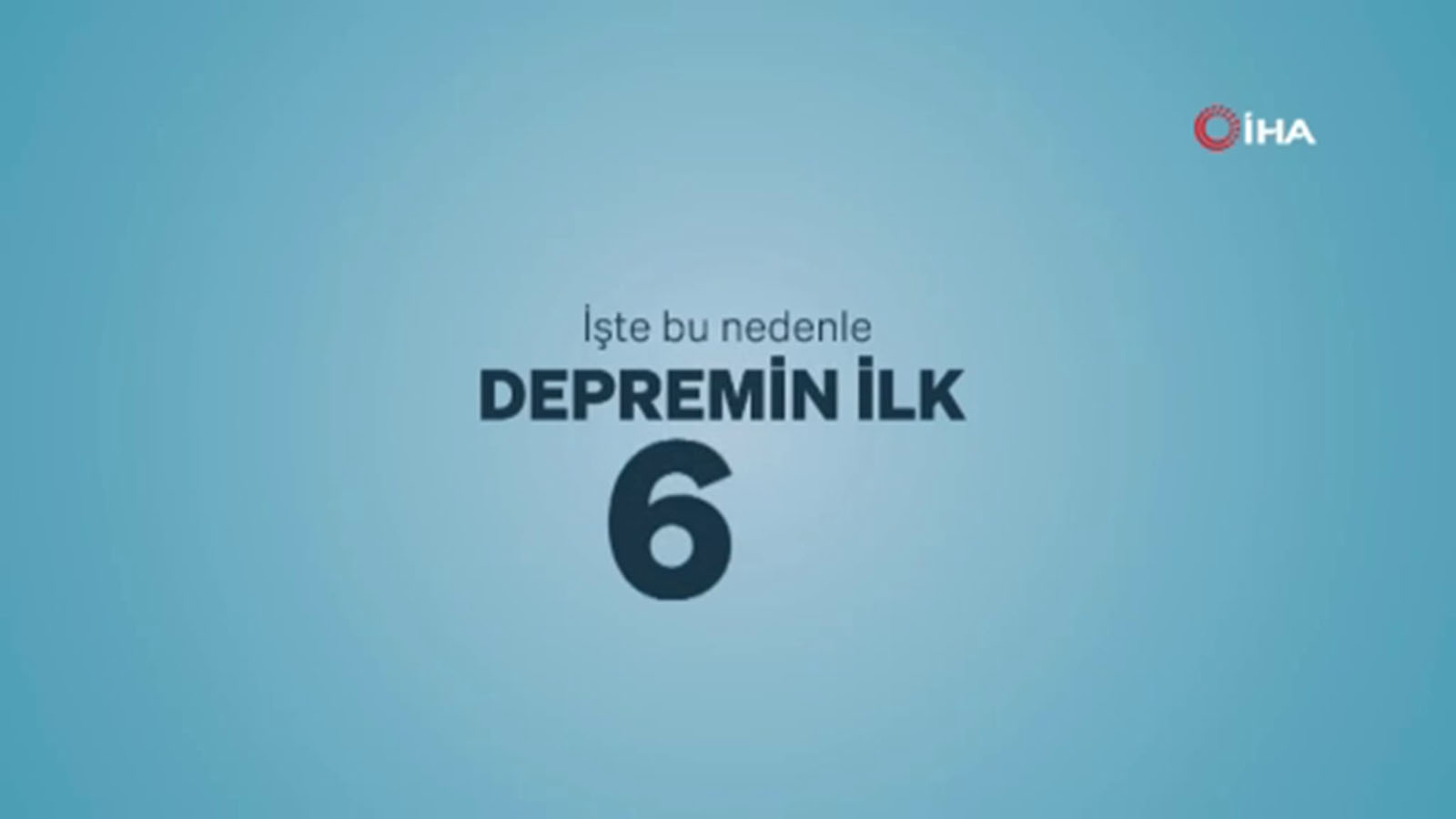 AFAD’dan Muğla depreminin ardından “Depremin ilk 6 saati” başlıklı video