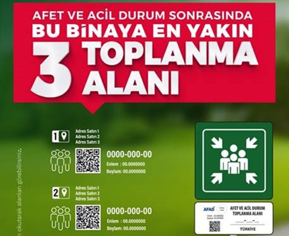 AFAD’dan toplanma alanları ile ilgili açıklama
