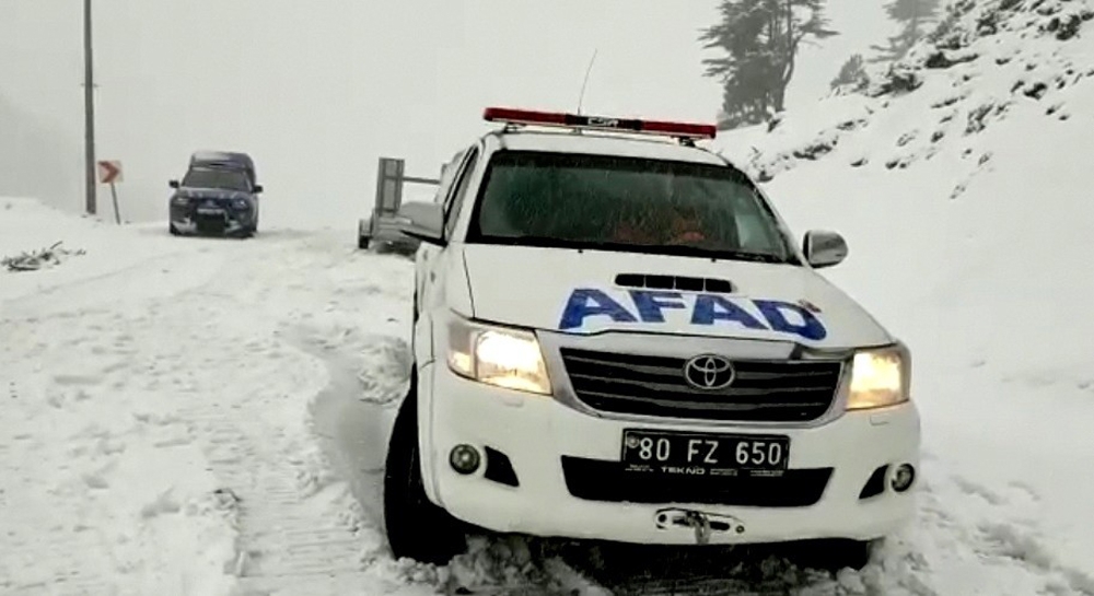 AFAD’ın zorlu kış mesaisi sürüyor