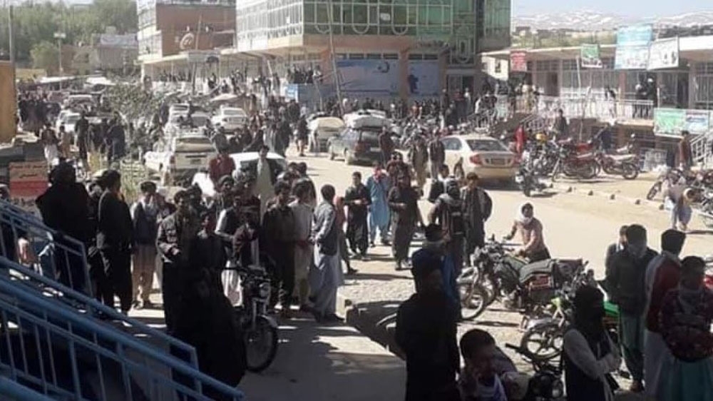 Afganistan’da Covid-19 için haksız gıda yardımı protestosu: 7 ölü, 14 yaralı