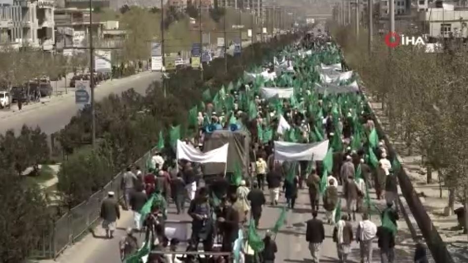 Afganistan’da hükümet karşıtı protesto