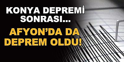 Afyonkarahisar'da korkutan deprem